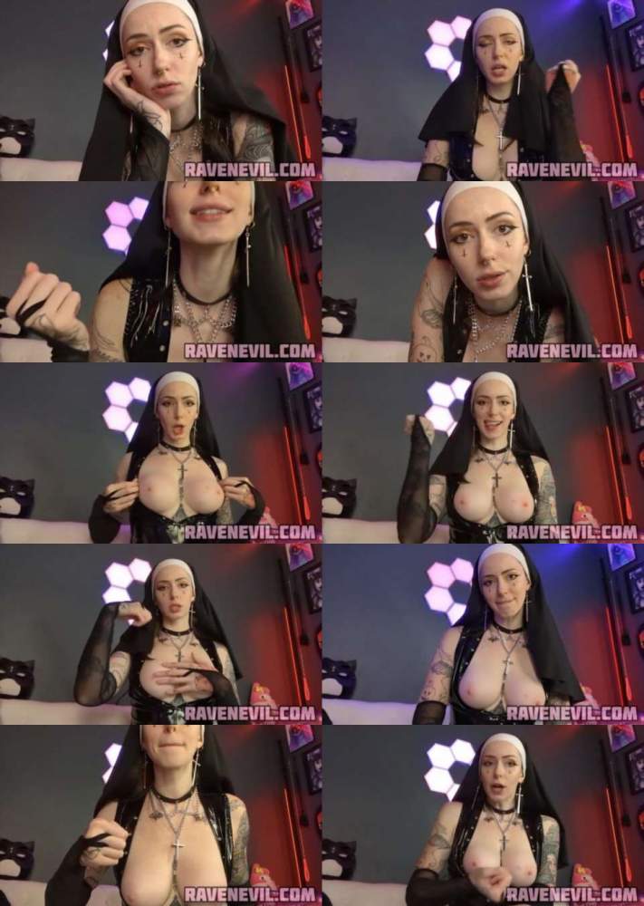 RavennDick starring in Repent - Naughty Nun CEI (FullHD 1080p)