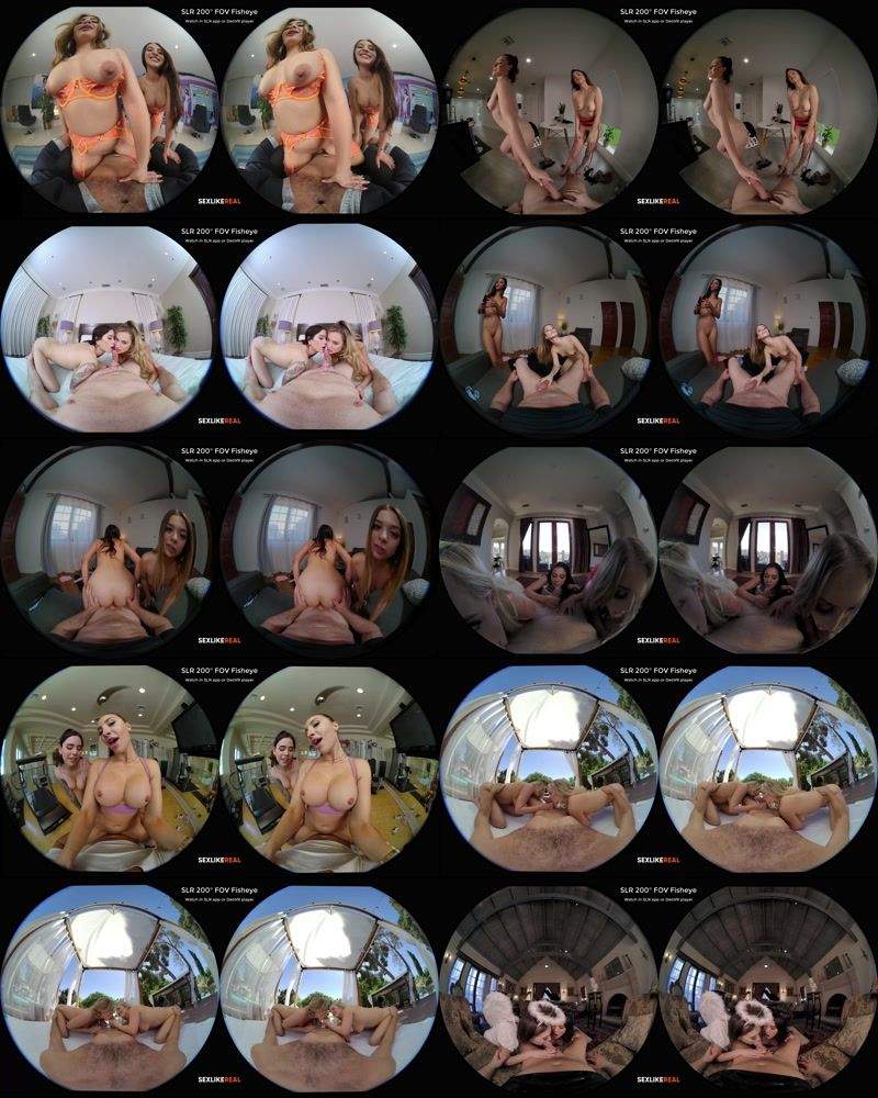Blake Blossom, Gianna Grey, Honey Hayes, Jane Wilde, Jasmine Wilde, Kayley Gunner, Kylie Quinn, Layla Jenner, Melissa Stratton, Molly Little starring in I Love Tasting My Pussy On Your Dick - AC VR, SLR (UltraHD 4K 2900p / 3D / VR)