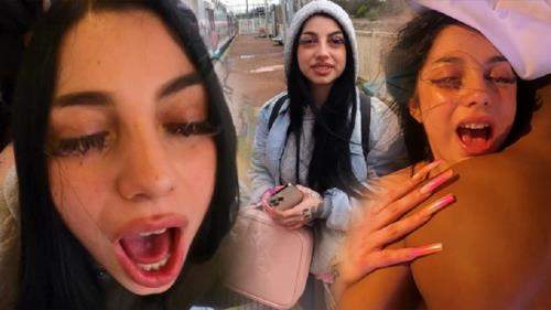 Roma Amor starring in Cute Chilean Friend Bubble Butt Pounded In A Public Train - MadBros, Manyvids (FullHD 1080p)