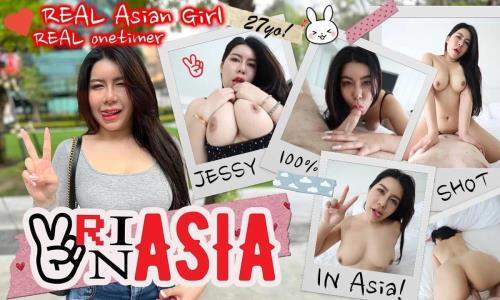 Jessy starring in Horny Asian Lady Picked From the Streets and Banged 20 Min Later - VRinAsia, SLR (UltraHD 4K 4096p / 3D / VR)