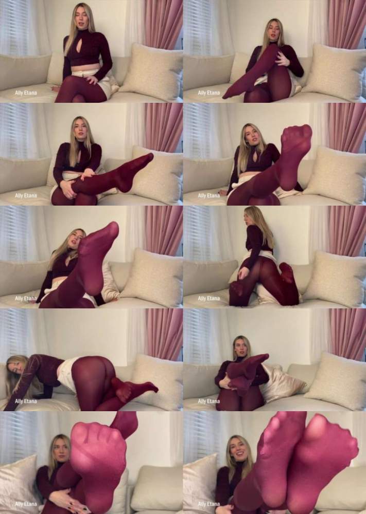 goddessxoally starring in Nutting on Nylons - GoddessAlly (FullHD 1080p)