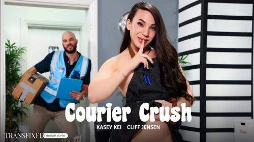 Cliff Jensen, Kasey Kei starring in Courier Crush - Transfixed, AdultTime (SD 544p)