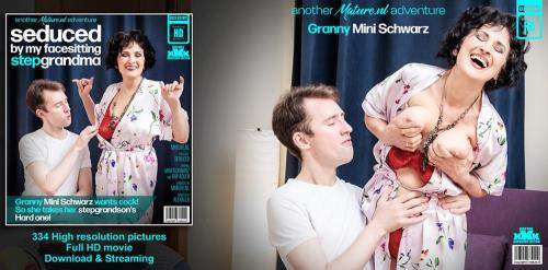 Mini Schwarz (62), Ray Adler (34) starring in Mini Schwarz is a horny facesitting granny that wants her stepgrandson's hard cock in her - Mature.nl (FullHD 1080p)