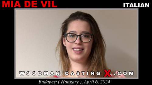 Mia De Vil starring in Casting X - WoodmanCastingX (HD 720p)