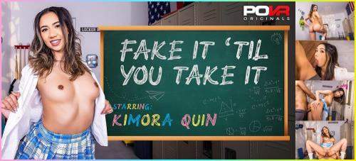 Kimora Quin starring in Fake It 'Til You Take It - POVR Originals, POVR (UltraHD 4K 3600p / 3D / VR)