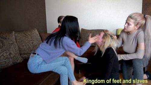 Annihilation of Astra by 3 cruel Dommes - Kingdom Of Feet And Slaves (FullHD 1080p)