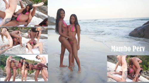 Jasminy Villar, Jenny Pretinha starring in Daped-In-Public #6 : 2 ebony princesses get fucked at the beach in front of people (DAP, Anal, public sex, nude beach, BBC, Monster Cock)OB326 - LegalPorno, Analvids, Mambo Perv (FullHD 1080p)