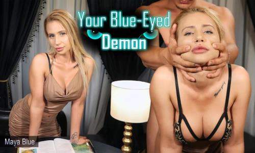 Maya Blue starring in Your Blue-Eyed Demon - ImmerSex, SLR (UltraHD 4K 4096p / 3D / VR)