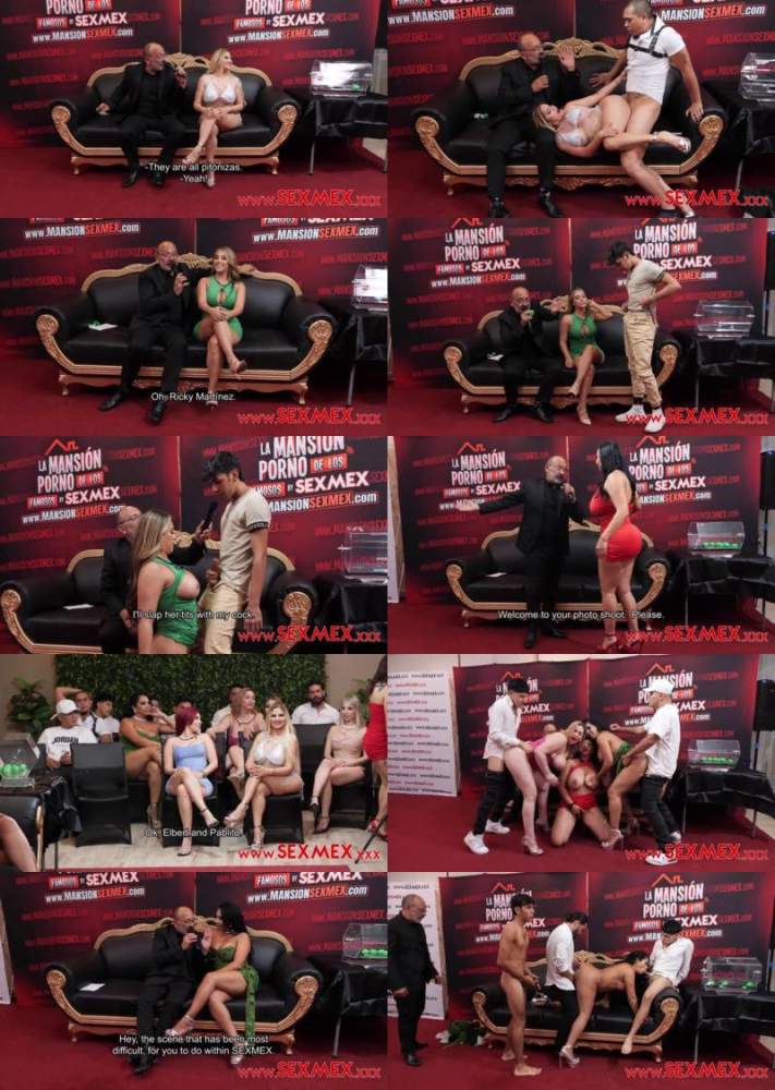 Analia, Angie Miller, Galidiva, Gatita, Haide Unique, Loree Sexlove, Nicole Zurich, Patricia Acevedo, Silvia Santez starring in Mansion Sexmex Red Carpet 2 - SexMex (SD 480p)