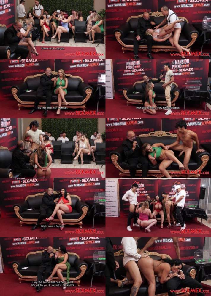 Analia, Angie Miller, Galidiva, Gatita, Haide Unique, Loree Sexlove, Nicole Zurich, Patricia Acevedo, Silvia Santez starring in Mansion Sexmex Red Carpet 2 - SexMex (UltraHD 4K 2160p)