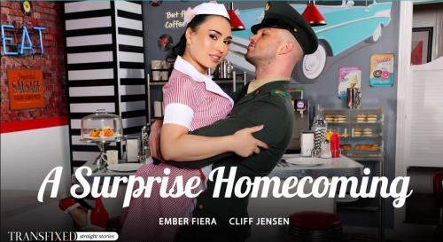 Ember Fiera, Cliff Jensen starring in A Surprise Homecoming - Transfixed, AdultTime (FullHD 1080p)