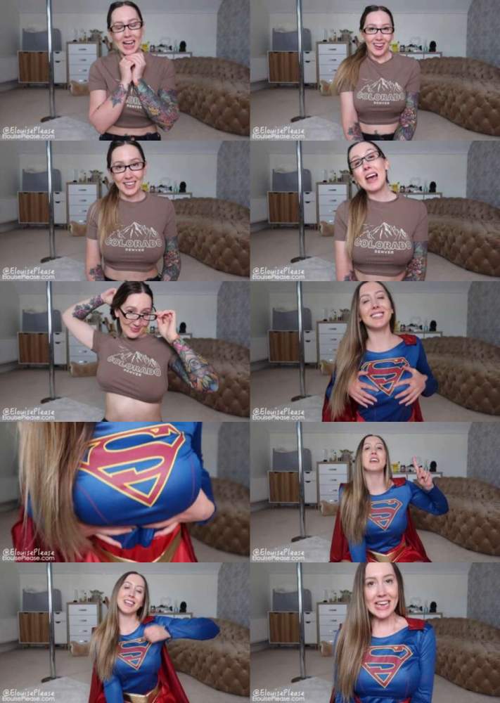 Elouise Please starring in Super Girl Reveals Herself To You (FullHD 1080p)