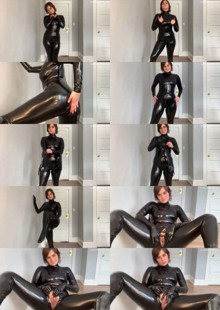 Nina Crowne starring in Latex Catsuit Worship (FullHD 1080p)