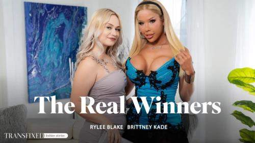 Brittney Kade, Rylee Blake starring in The Real Winners - Transfixed, AdultTime, Ricky Greenwood (FullHD 1080p)