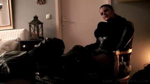 Lady Asmondena starring in Feeding The Pathetic Boot Bitch Part 1 (HD 720p)