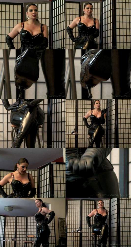 Lady Asmondena starring in Facesitting And Spitting For Payslave 1 (HD 720p)