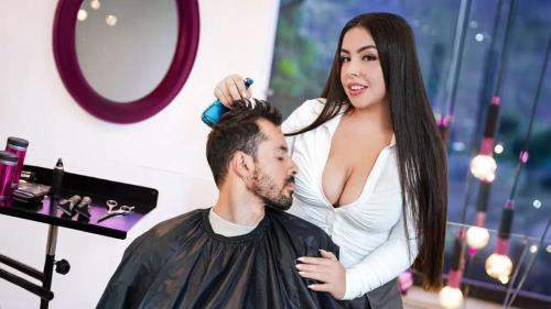Vall Pinto starring in "Hairdresser Can Keep a Secret, Papi" - His Wife Will Know About the Haircut, Not the Blowjob - OyeMami, TeamSkeet (UltraHD 4K 2160p)